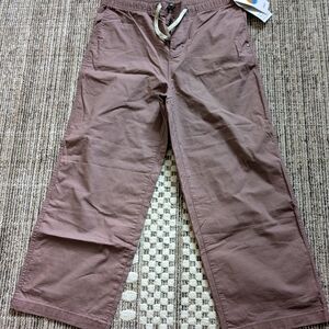 Vuori Taupe Relaxed Capri Pants
